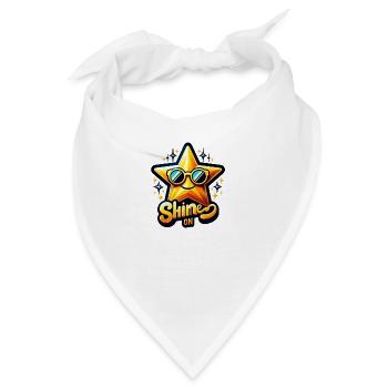 Shine on - Bandana - Weiß - Vorne