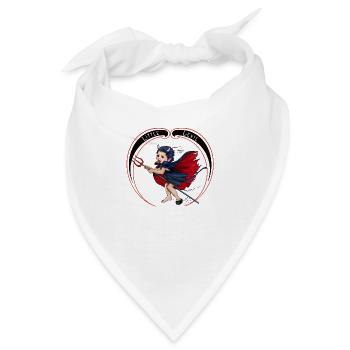 kleines Teufelchen - Bandana - Weiß - Vorne
