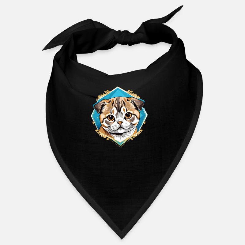Chat Scottish Fold Bandana