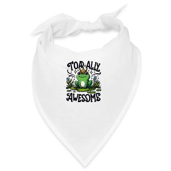Toadally Awesome - Bandana - Weiß - Vorne