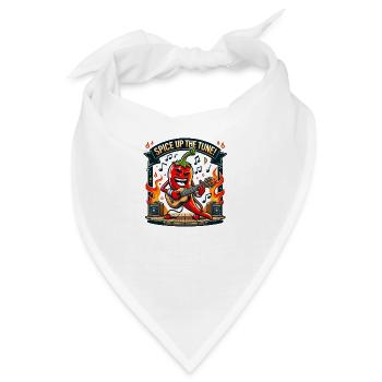 Spice up the Tune - Bandana - Weiß - Vorne