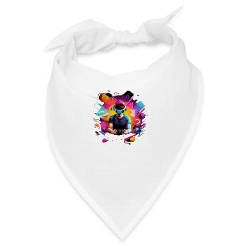 Gaming Immersion: Virtuelle Realität Spieler - Bandana - Weiß - Vorne