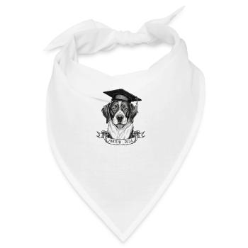 Abitur 2024 - Bandana - Weiß - Vorne