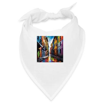 Fantastische Straßen - Bandana - Weiß - Vorne