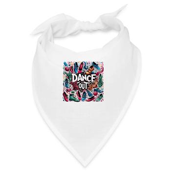 Rhythmus in Bewegung - Bandana - Weiß - Vorne