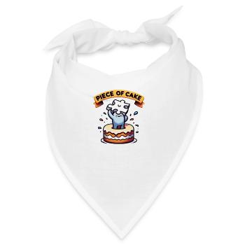 Piece Of Cake - Bandana - Weiß - Vorne