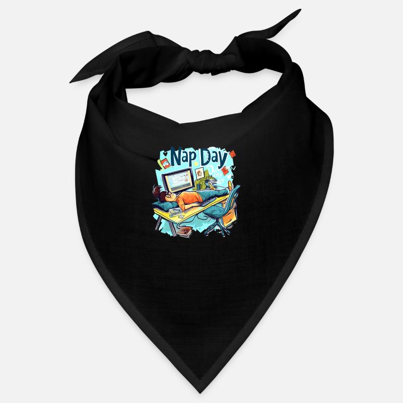 Tag des Nickerchens Bandana