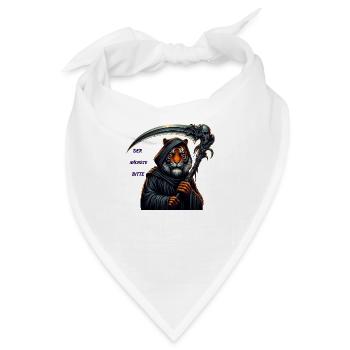 DER NÄCHSTE BITTE 1 - Bandana - Weiß - Vorne
