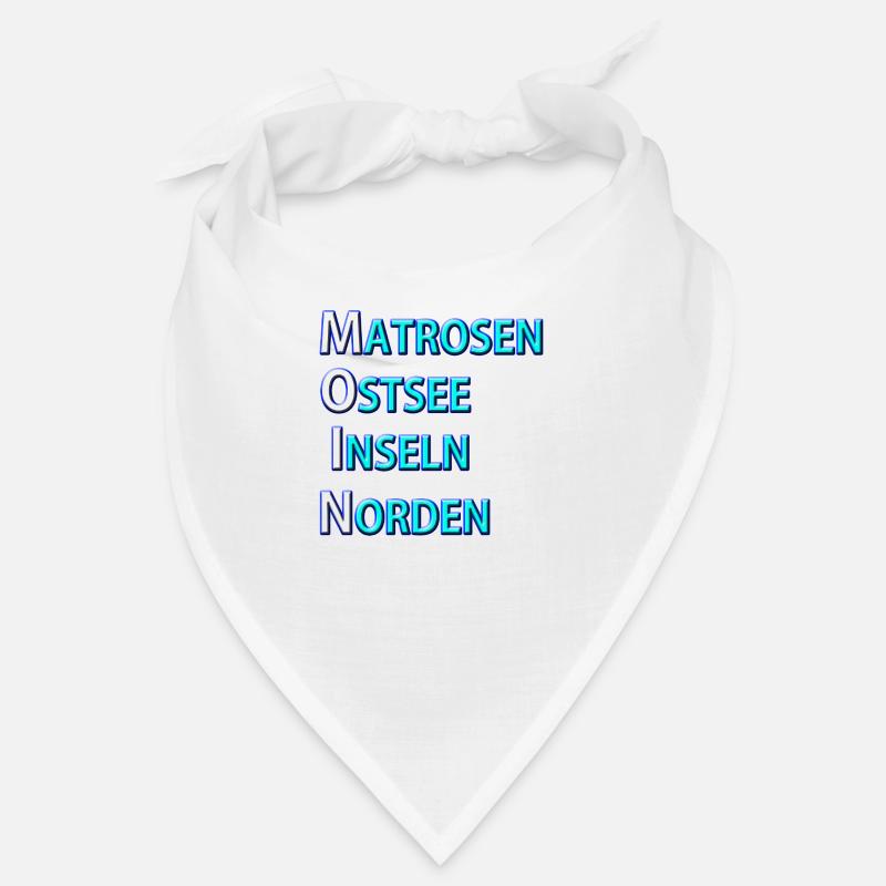 Matrosen Moin - Bandana - Weiß