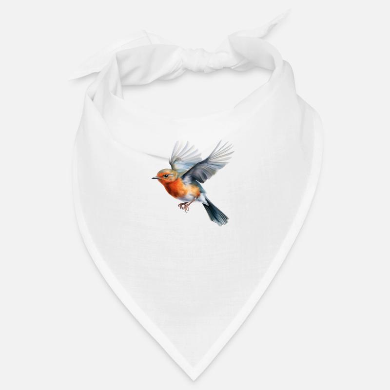 Robin-Flug - Bandana - Weiß