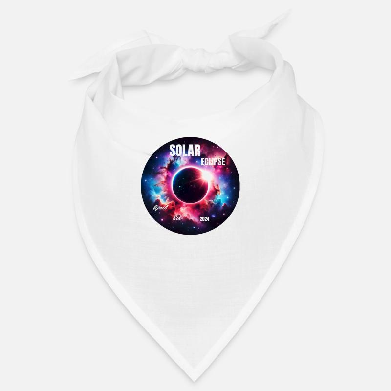 Solar Eclipse April 8, 2024: Celestial Miracle Bandana