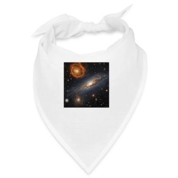 Galaxy - Bandana - Weiß - Vorne