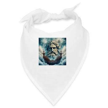 Poseidon - Bandana - Weiß - Vorne