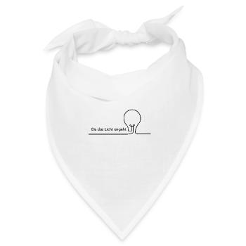 Bis das Licht angeht - Bandana - Weiß - Vorne