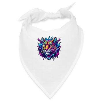 panther - Bandana - Weiß - Vorne