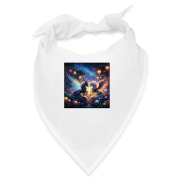 mystical creatures - Bandana - Weiß - Vorne