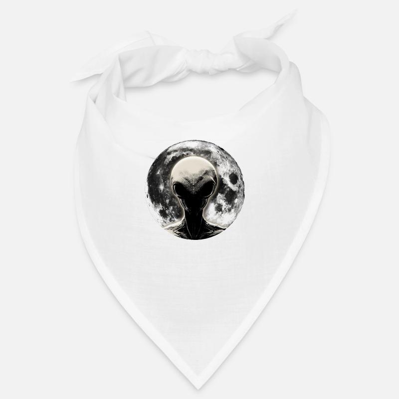 Alien Moonlight - Bandana - Weiß