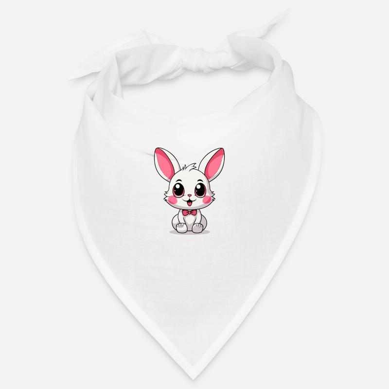 Bébé lapin - Bandana - blanc