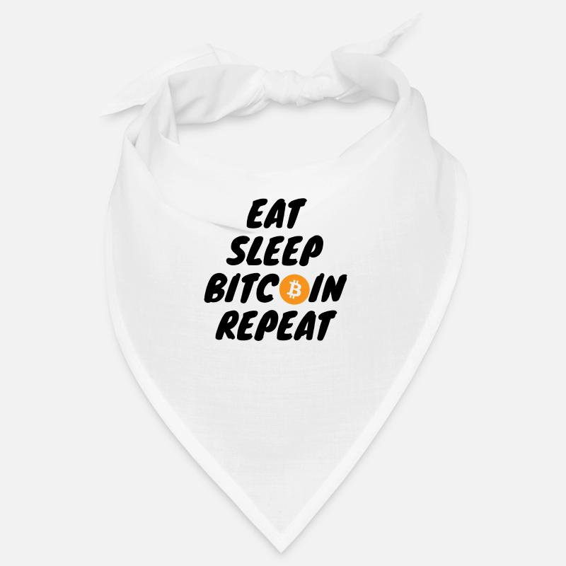 Krypto Eat sleep bitcoin repeat Bandana