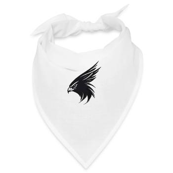 Adler Greifvogel Kopf - Bandana - Weiß - Vorne