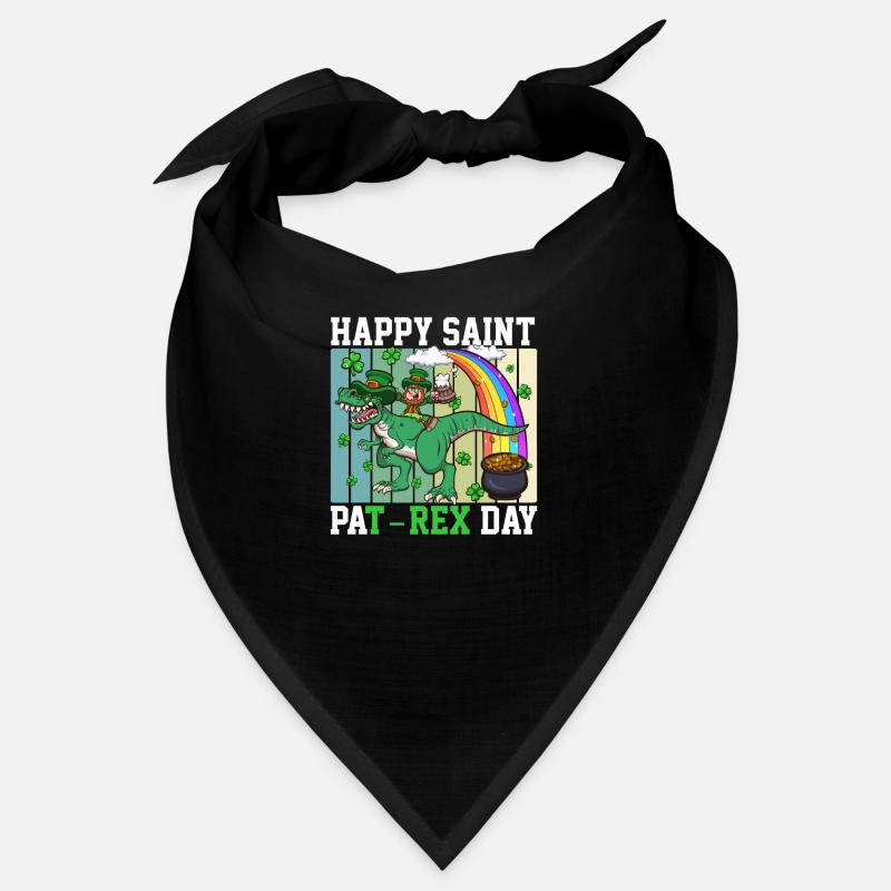 Joyeux lutin de la Saint-Pat-Rex avec T-Rex Bandana