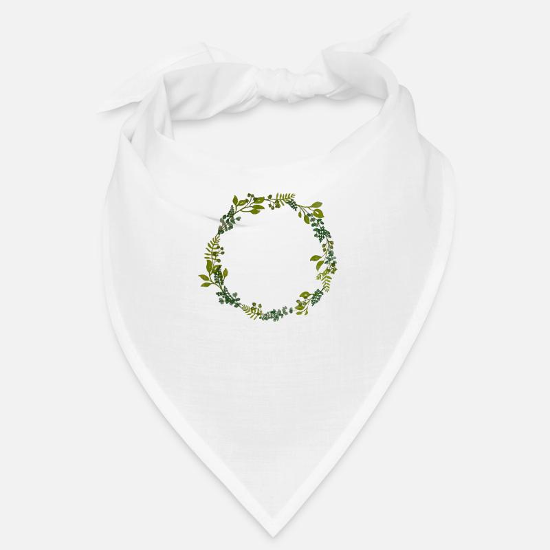couronne de feuillage Bandana