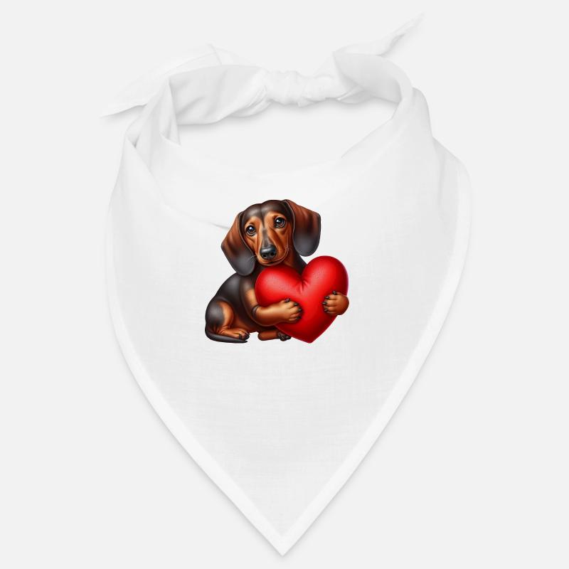 Dackel Kunst Bandana