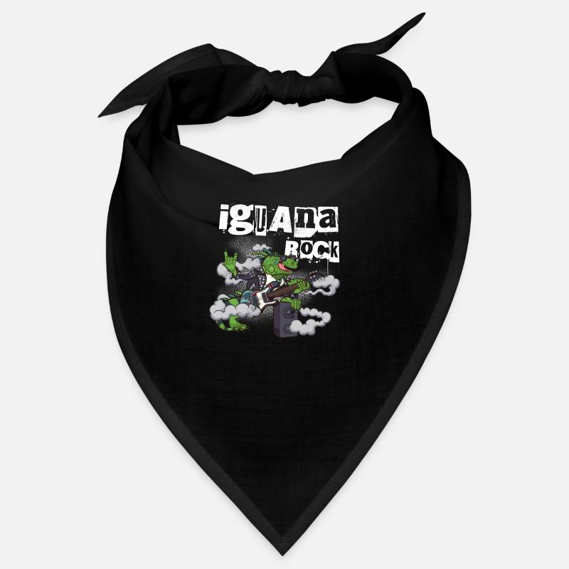 Leguan Rock Cartoon Eidechse Wippe Bandana