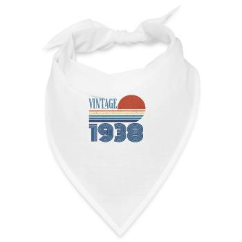Jahrgang 1938 - Bandana - Weiß - Vorne