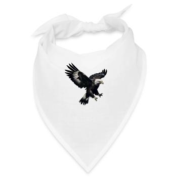 Adler - Bandana - Weiß - Vorne