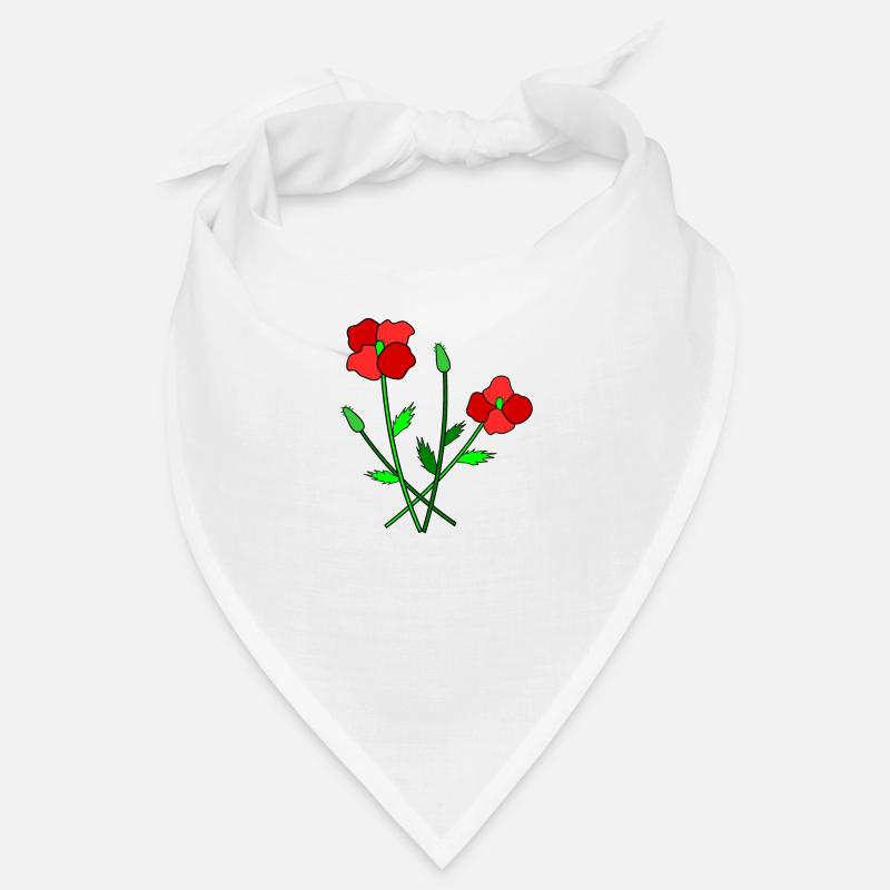 Coquelicots en fleurs Bandana