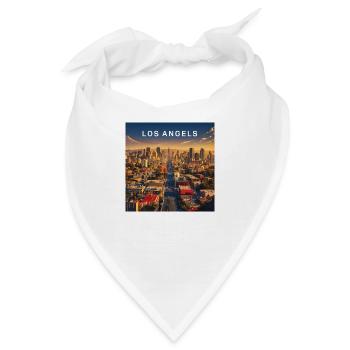 Los Angeles - Bandana - Weiß - Vorne