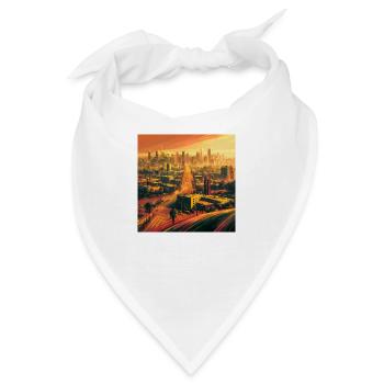 Los Angeles - Bandana - Weiß - Vorne