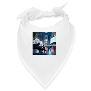 Times Square - Bandana - Weiß - Vorne