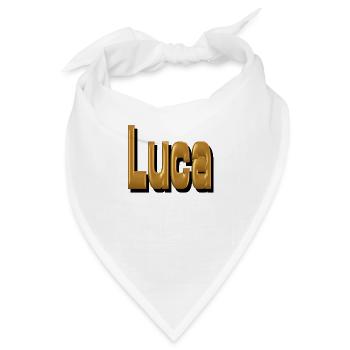 luca - Bandana - Weiß - Vorne