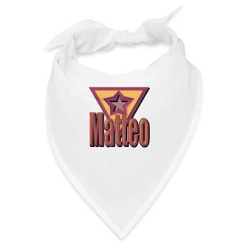 matteo - Bandana - Weiß - Vorne