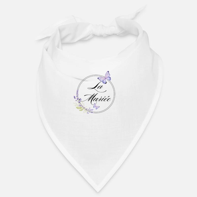 Der Braut-Schmetterling - Braut-Geschenkidee Bandana