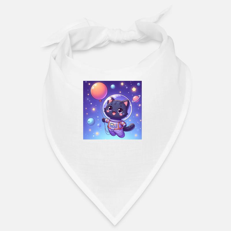 Space Kitty avec ballon dans l’espace Bandana