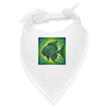 Fischer fisch Fisch - Bandana - Weiß - Vorne