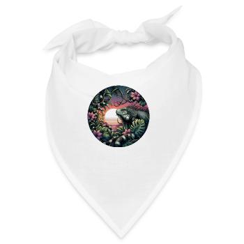 Iguana Libre - Bandana - Weiß - Vorne