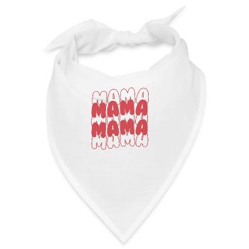 Mama Mama - Bandana - Weiß - Vorne