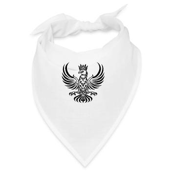 Adler-Phoenix - Bandana - Weiß - Vorne