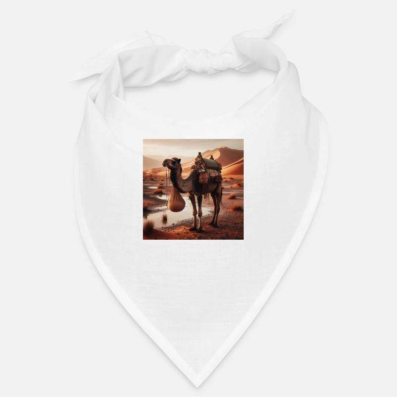 true camel in a desert A7 Bandana