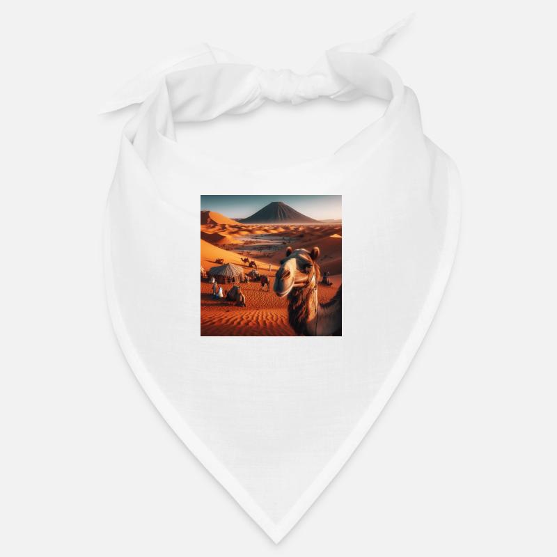 echtes Kamel in der Wüste A8 Bandana