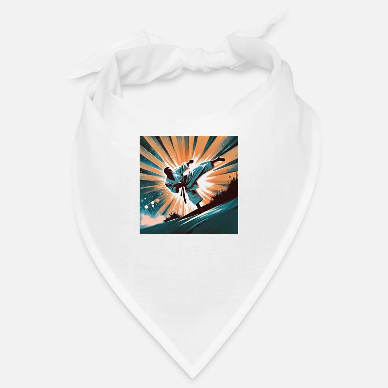 Yoko Geri. Karaté. Bandana
