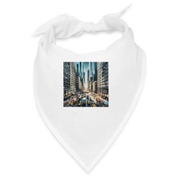 New Yorker Straße - Bandana - Weiß - Vorne