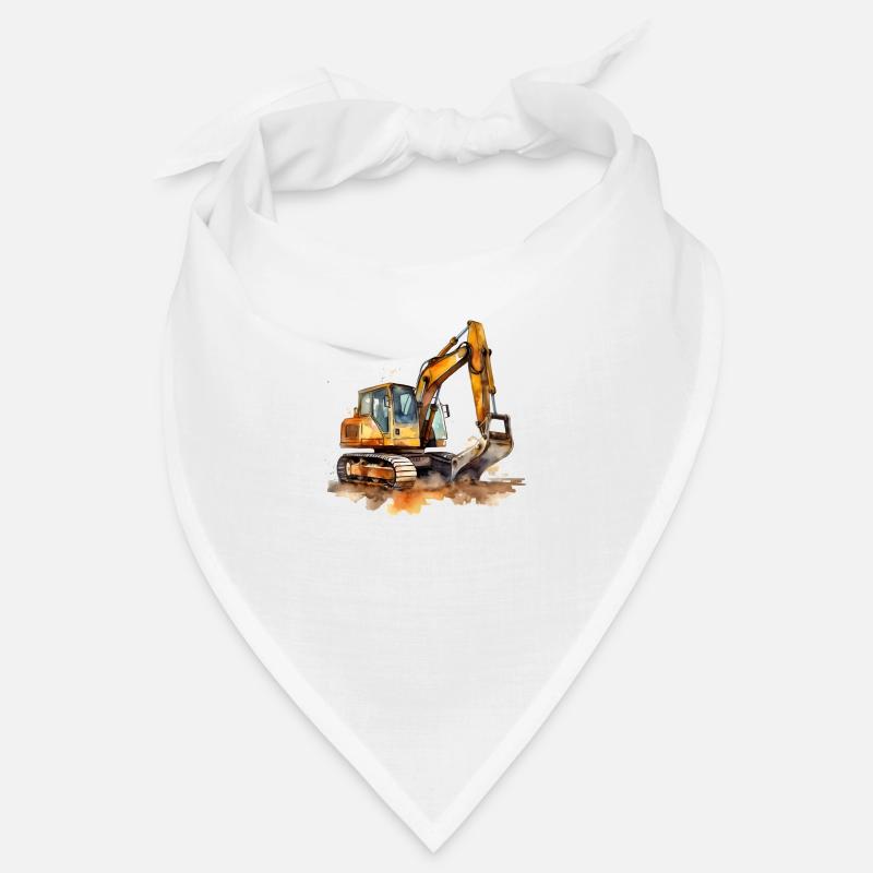 Construction excavator Bandana