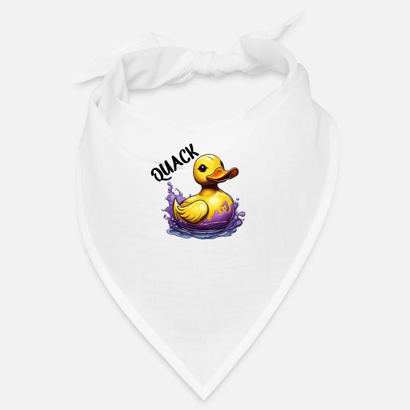 Canard en caoutchouc / Canard en caoutchouc / Eau / Baignoire Bandana