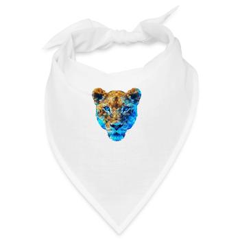 Polygon Tiger - Bandana - Weiß - Vorne