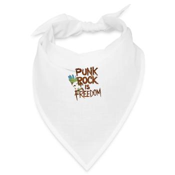 Rebellen-Graffiti - Bandana - Weiß - Vorne